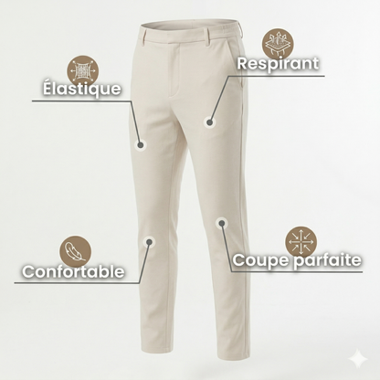 ACTIVEFIT - PANTALON EXTENSIBLE BEIGE