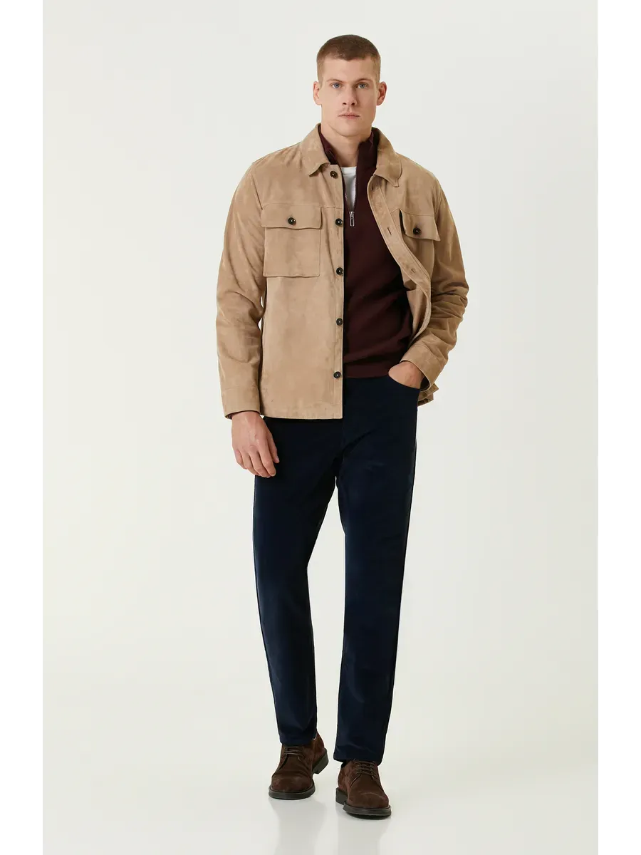 SANTIAGO - PULL ZIPPE ROUGE BORDEAUX