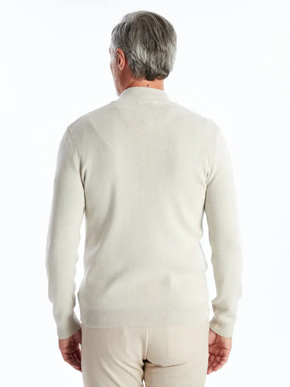 SANTIAGO - PULL ZIPPE GRIS