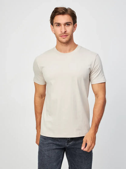 ACTIVEFIT - T-SHIRT BEIGE