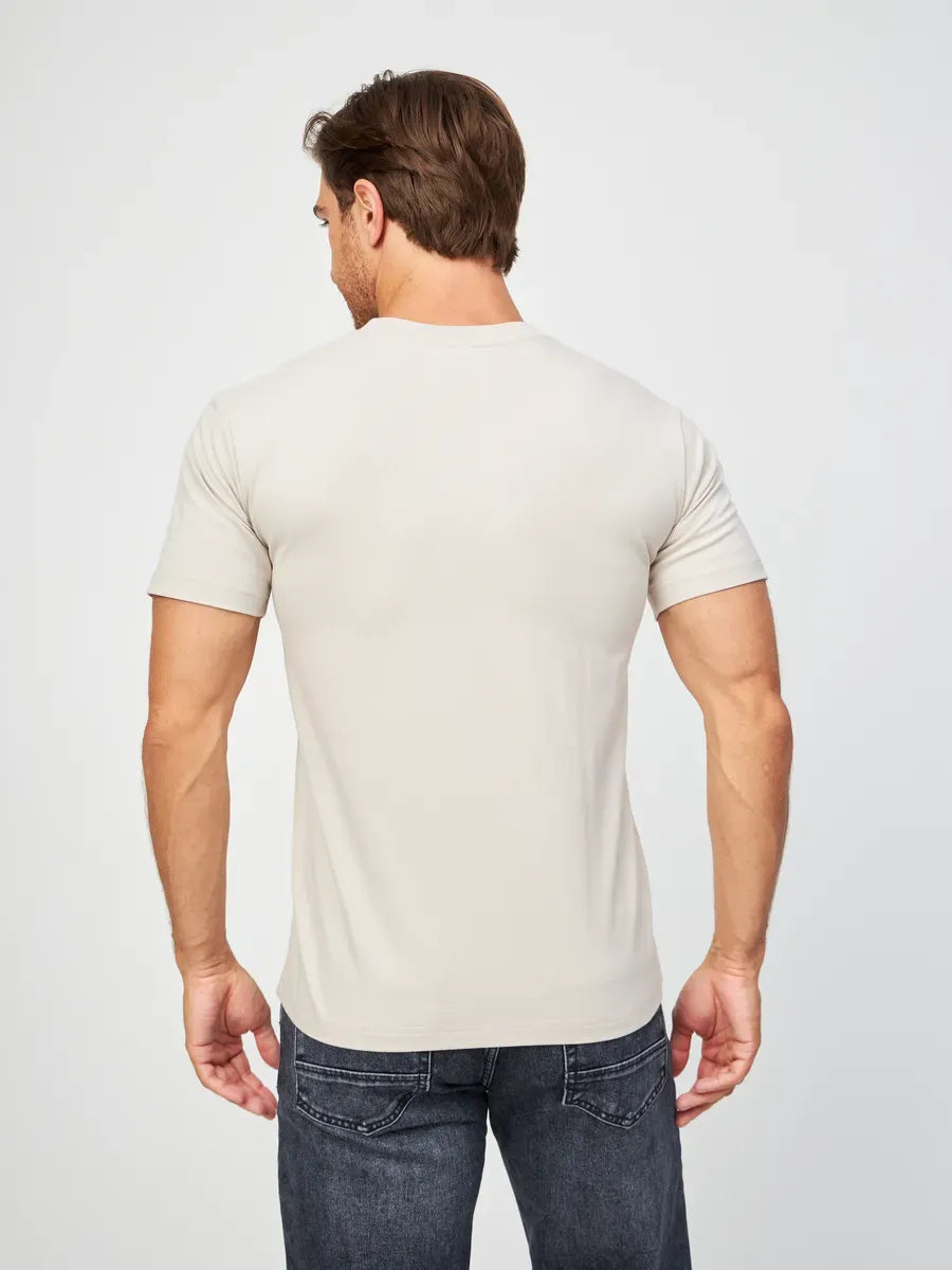 ACTIVEFIT - T-SHIRT BEIGE
