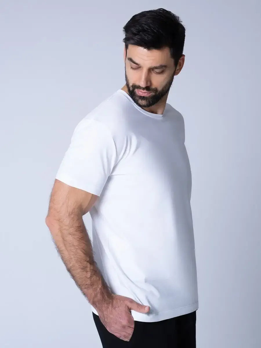 ACTIVEFIT - T-SHIRT BLANC